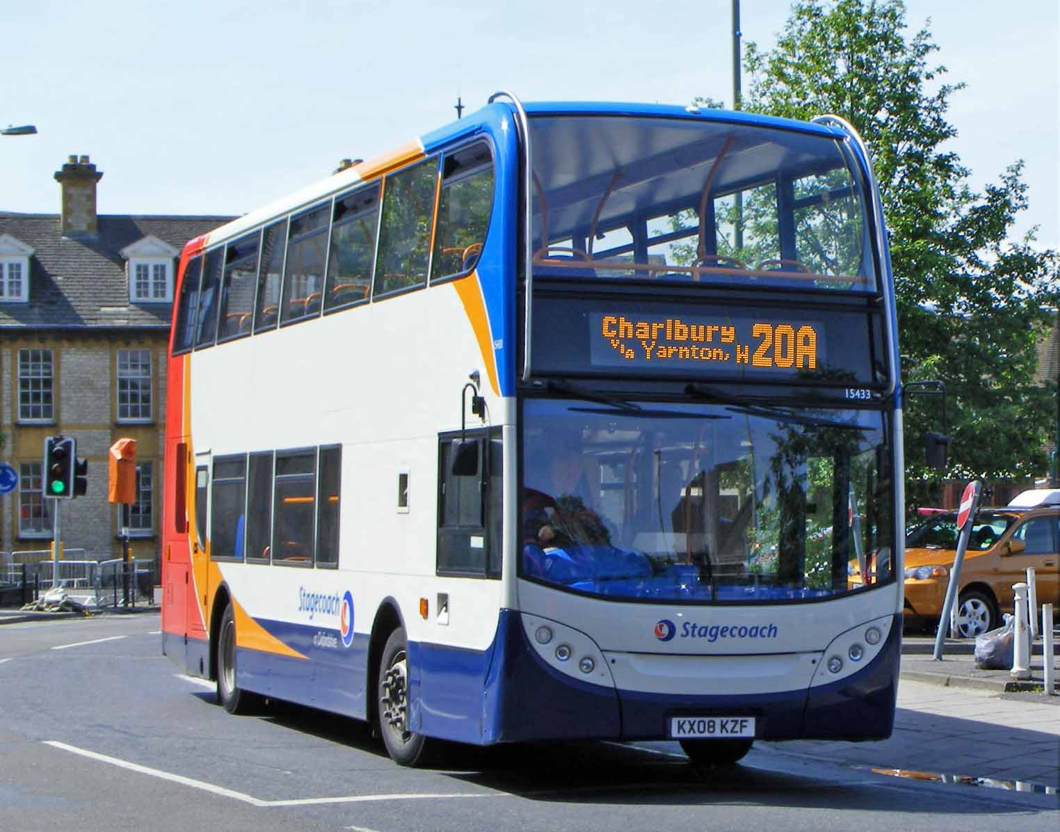 Stagecoach Oxford Scania N230UD ADL Enviro400 15433